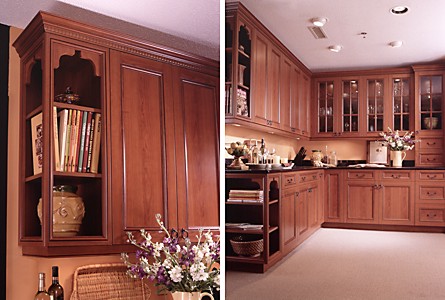 John Allen Coping With An Uneven Ceiling When Crown Moulding And Cabinets Kitchen Views Blog
