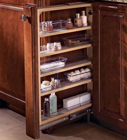 Storage Solutions For The Bath From Kraftmaid Cabinets Kitchen